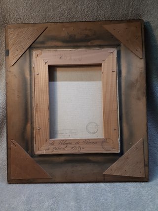 Óleo sobre tela: La peladora de manzanas