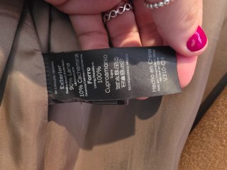 Abrigo Camel CH Carolina Herrera Talla S