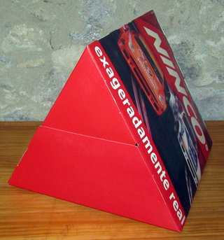 CARTEL PUBLICITARIO DE SCALEXTRIC NINCO.