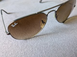 Gafas Ray-Ban Aviator Marrón/Plata