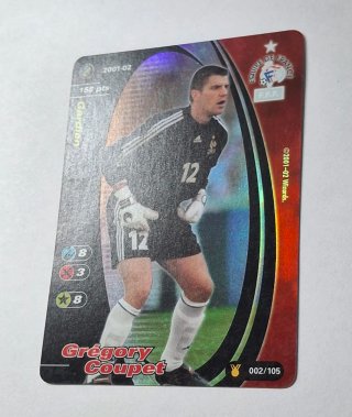 Carte Calciatori Grégory Coupet 2001-02