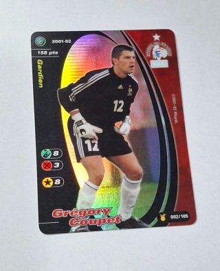 Carte Calciatori Grégory Coupet 2001-02