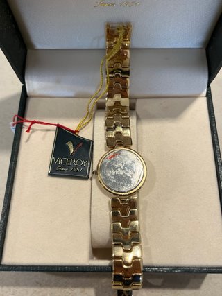 Reloj Viceroy Dorado y Blanco Original