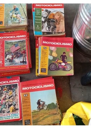 grande collezione riviste epoca "Motociclismo"