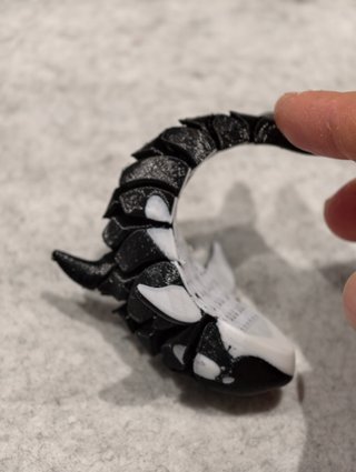 Orca Stampa 3D Articolata Snodata