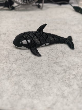 Orca Stampa 3D Articolata Snodata