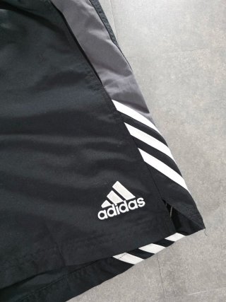 Adidas Shorts Uomo Neri Grigi Bianchi Tre Strisce