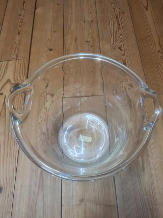 Cestello ghiaccio in vetro Orrefors