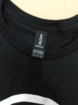 Aphex Twin "come on you c**t" black t-shirt