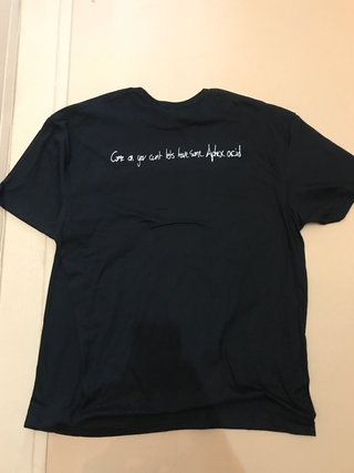 Aphex Twin "come on you c**t" black t-shirt