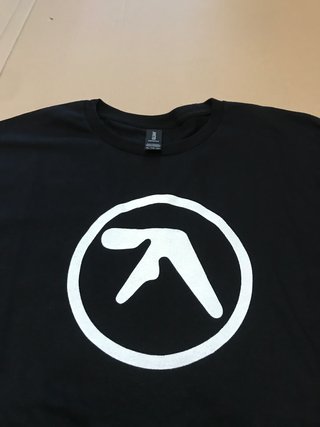 Aphex Twin "come on you c**t" black t-shirt