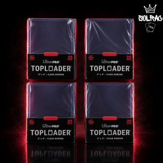 Lote 100 Toploaders Ultra Pro 3x4