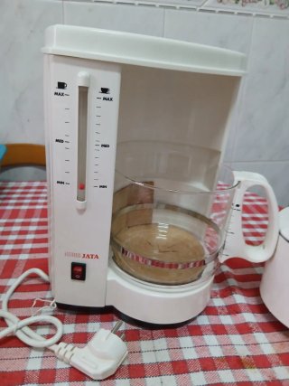 Cafetera Jata Blanca Nueva