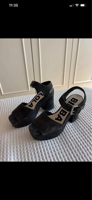 Sandalias Bimba y Lola Piel Talla 38