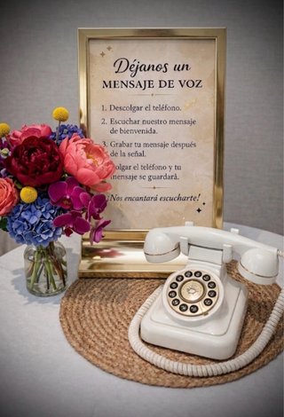 ALQUILER AUDIOLIBRO TELÉFONO BODAS EVENTOS