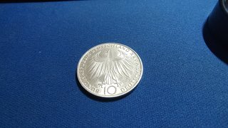 Moneta 10 Marchi Tedeschi Argento 1972