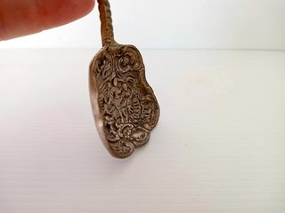 Colher Decorativa Italiana Antiga