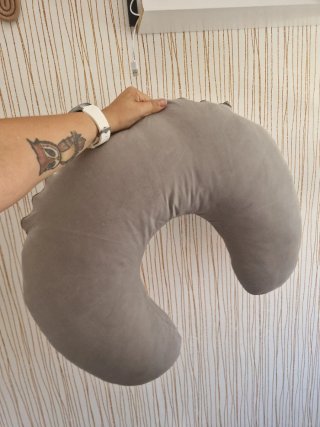 Cojín Lactancia Ikea Gris