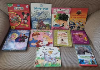 Lote 10 libros infantiles