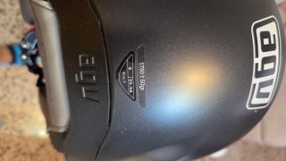 Casco AGV nero