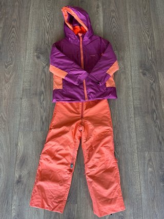 Chaqueta y mono esquí niños Talla 5-6
