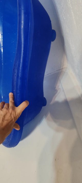 Bañera Jane azul