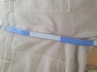 Pantalón cargo beige mujer talla 40