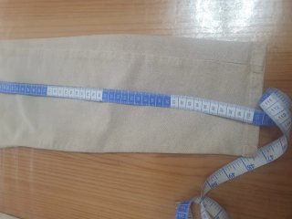 Pantalón cargo beige mujer talla 40