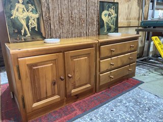 MUEBLE DE TV RÚSTICO