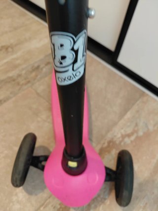 Patinete 3 ruedas niña rosa