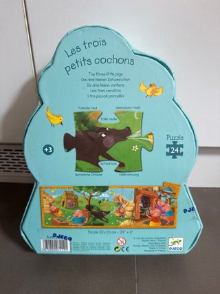 Puzzle Los 3 Cerditos