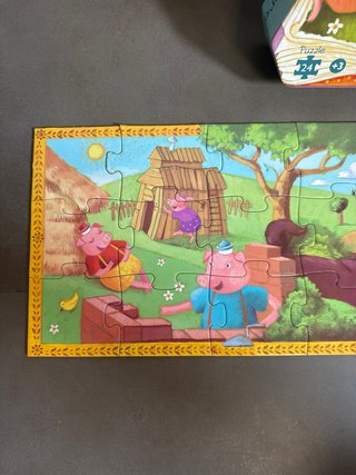 Puzzle Los 3 Cerditos
