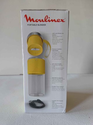 Batidora Portátil Moulinex Lightmix Amarilla