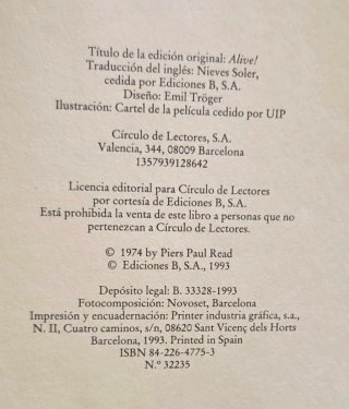 ¡Viven! el triunfo del espíritu humano