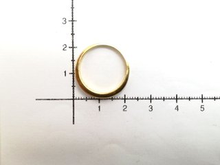 Anillo de Platino 950 4.3 gr. de segunda mano