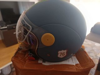 Casco Moto/Scooter Retro Vintage SEVS