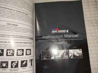 Manuale e Copertina Gran Turismo 4 PS2
