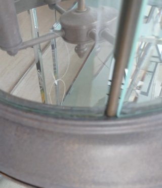 Farol antiguo 12 luces cristal biselado