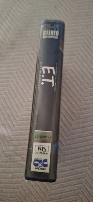 E.T. El Extraterrestre VHS, 1° edición 1982