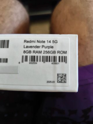Redmi Note 14 5G Plata