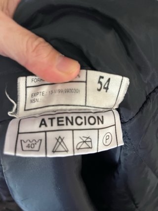 Chaquetón Ejército del Aire Azul
