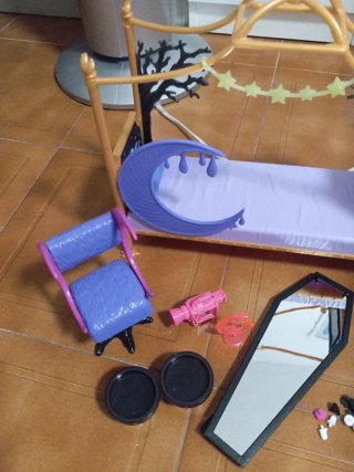 Playset Habitación Clawdeen + Accesorios