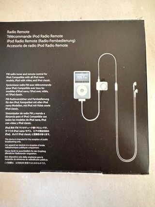 Apple iPod Radio Remote A1191 con caja