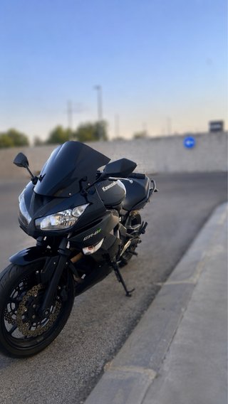 Kawasaki ER-6F 2011 Limitada A2 Negra