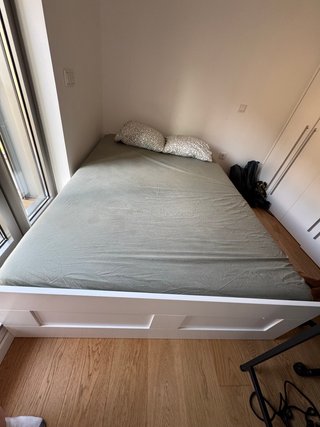 Cama Matrimonial IKEA + Colchón