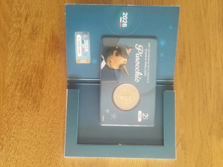 Moneda 2€ Italia 2026 Pinocho