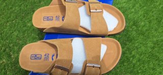 Zapatillas Birkenstock Beige/Marrón Talla 42