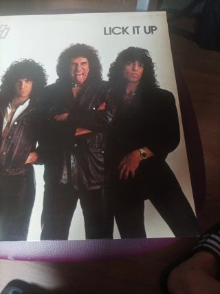 Vinilo Kiss Lick It Up 1ª Edición 1983