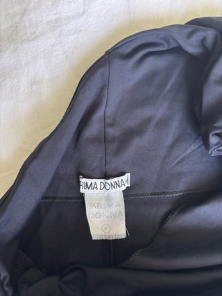 Top monospalla PrimaDonna nero S