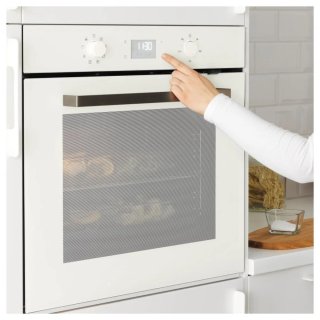 Horno Ikea BEJUBLAD Cristal blanco